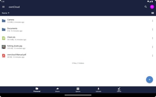 ownCloud 4.6.2. Скриншот 18