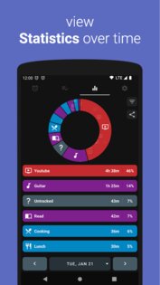Simple Time Tracker 1.50. Скриншот 3