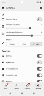 APKUpdater 0.0.586. Скриншот 2