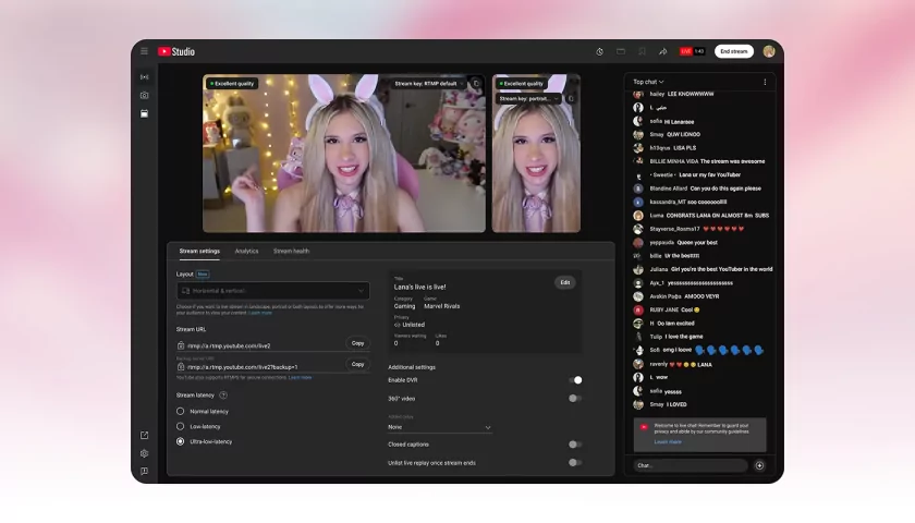 На YouTube появятся «двойные» стримы: зачем нужны и как выглядят