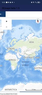 SEmaps карта и навигация. Скриншот 2