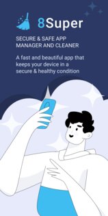 8Super App Manager & Cleaner 0.2.21g. Скриншот 1
