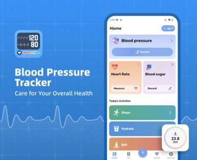 Blood Pressure Tracker 1.19.5. Скриншот 1