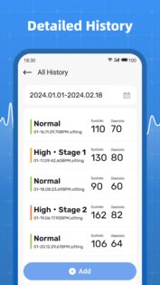 Blood Pressure Tracker 1.19.5. Скриншот 2