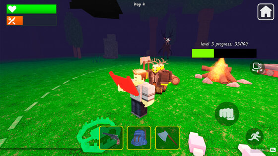 99 Nights: Horror Forest 0.1.8. Скриншот 5