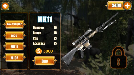 Gorilla Hunter Game 1.3.4. Скриншот 6