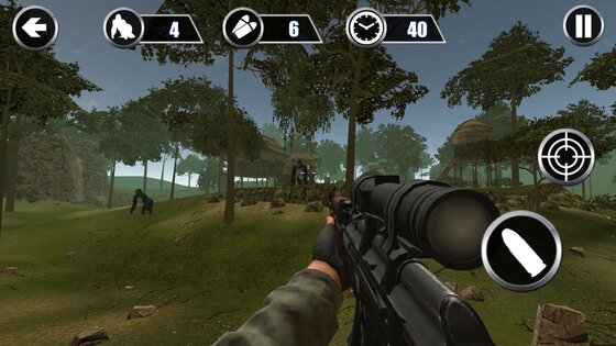 Gorilla Hunter Game 1.3.4. Скриншот 14