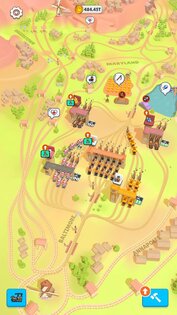 Rail Master Idle Train Tycoon 6.5. Скриншот 1