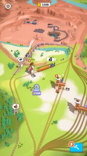 Rail Master Idle Train Tycoon 6.5. Скриншот 10