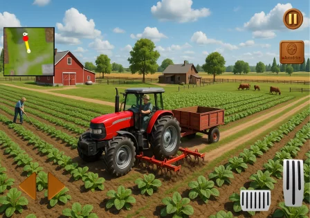 Farm Simulator 25: Farming Sim 1.7. Скриншот 18