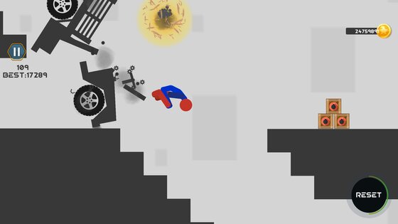 Stickman Dismount Ragdoll Game 1.2.2. Скриншот 2