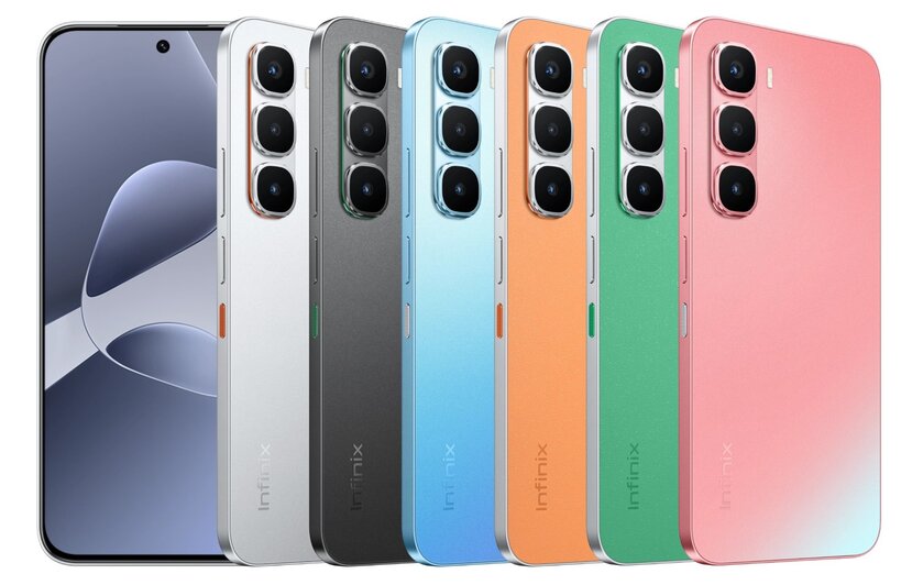 Infinix представила смартфоны HOT 60 Pro и HOT 60 Pro+ — тонкие, стильные, производительные