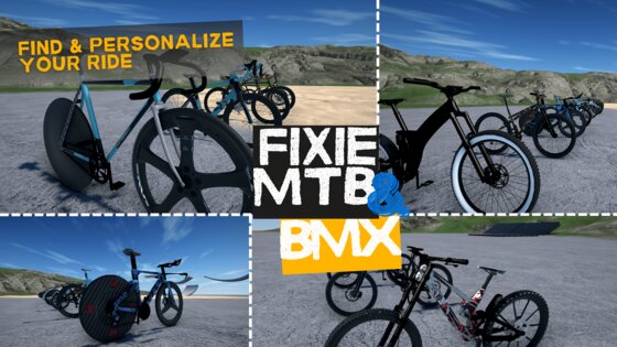 Bicycle Extreme Rider 3D 3.4. Скриншот 1