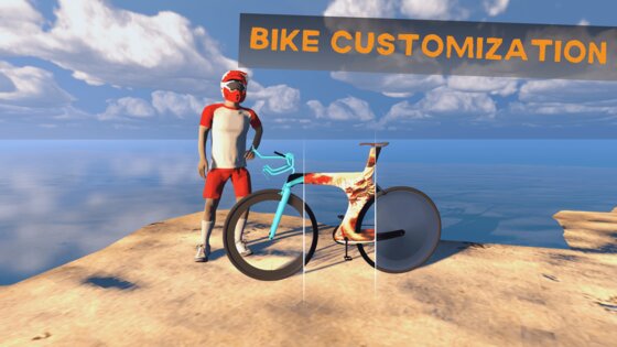 Bicycle Extreme Rider 3D 3.4. Скриншот 5