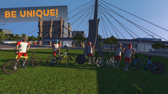 Bicycle Extreme Rider 3D 3.4. Скриншот 6