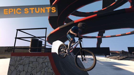 Bicycle Extreme Rider 3D 3.4. Скриншот 8
