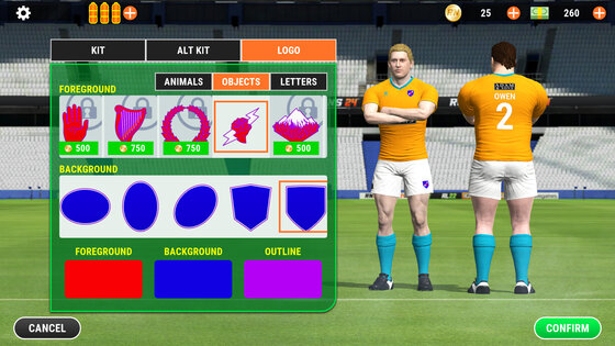 Rugby Nations 24 1.3.3.179. Скриншот 6
