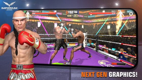 Muay Thai — Fighting Clash 2.1.5. Скриншот 1