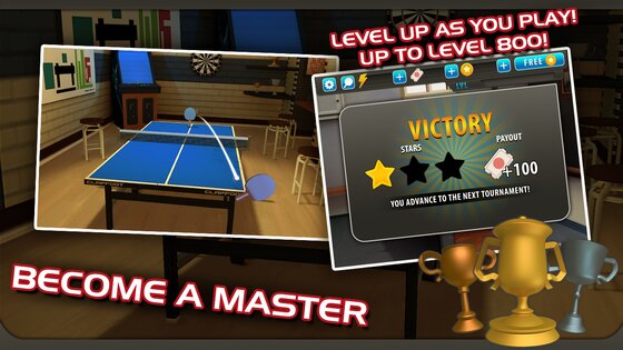 Ping Pong Masters 1.1.4. Скриншот 3