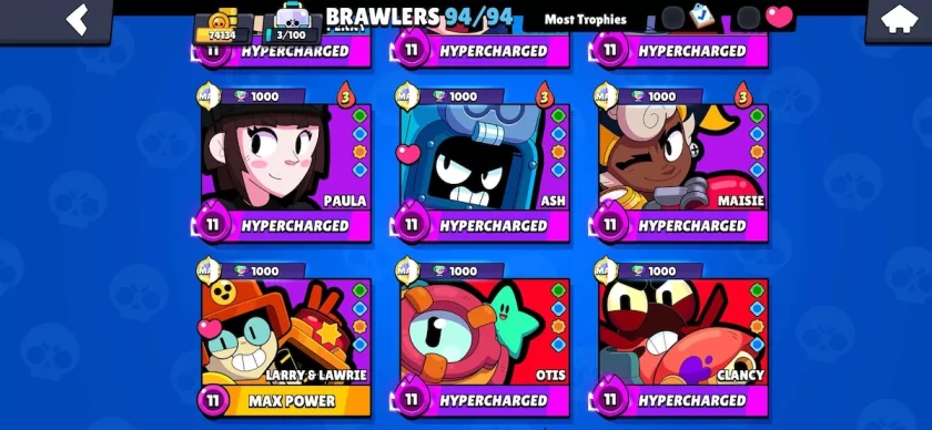 Упорный игрок набил 1000 кубков на всех персонажах в игре