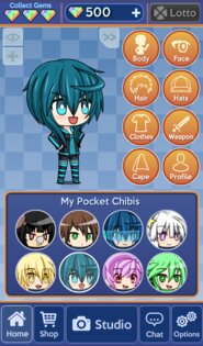 Pocket Chibi 1.0.1. Скриншот 7