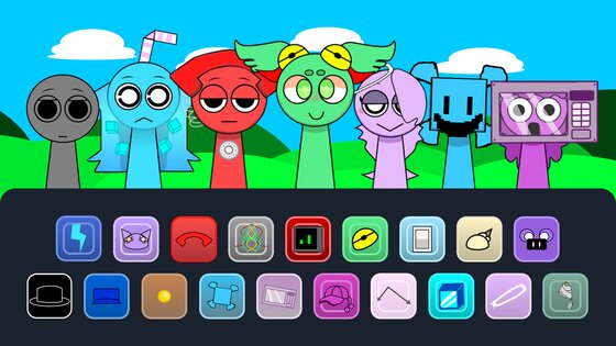 Sprunki All Phases Beatbox 0.2.4. Скриншот 1