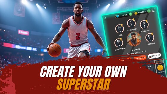 Basketball Career 25 1.304. Скриншот 10