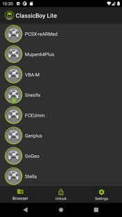ClassicBoy – эмулятор ретро-игр 6.7.5. Скриншот 1