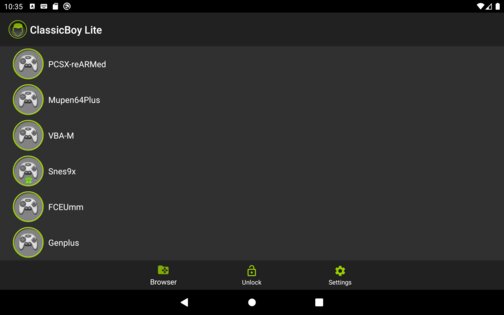 ClassicBoy – эмулятор ретро-игр 6.7.5. Скриншот 9