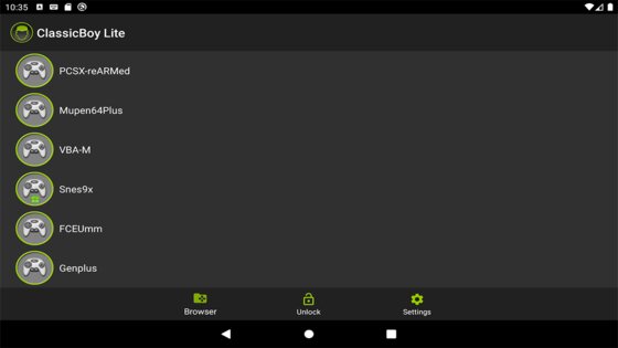 ClassicBoy – эмулятор ретро-игр 6.7.5. Скриншот 13