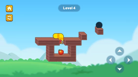 Hungry Worm 1.0.8. Скриншот 2