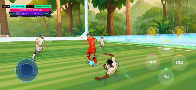 Galaxy Soccer: Rematch 3v3 1.3.0. Скриншот 1