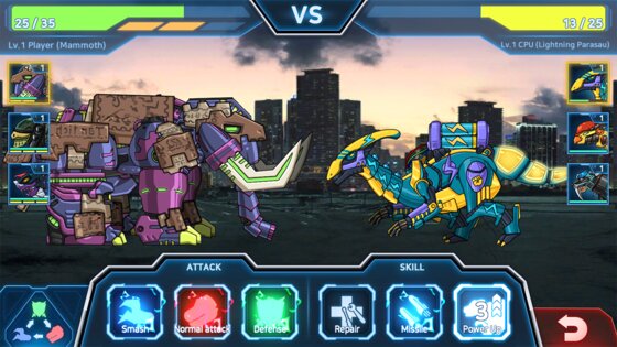Dino Robot Battle Field: War 4.3.6. Скриншот 13