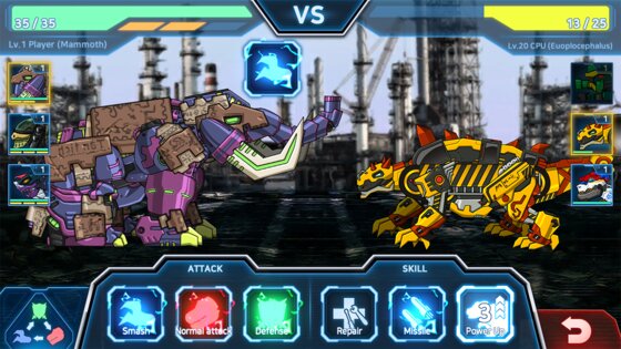 Dino Robot Battle Field: War 4.3.6. Скриншот 19