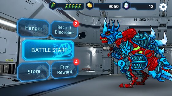 Dino Robot Battle Field: War 4.3.6. Скриншот 22