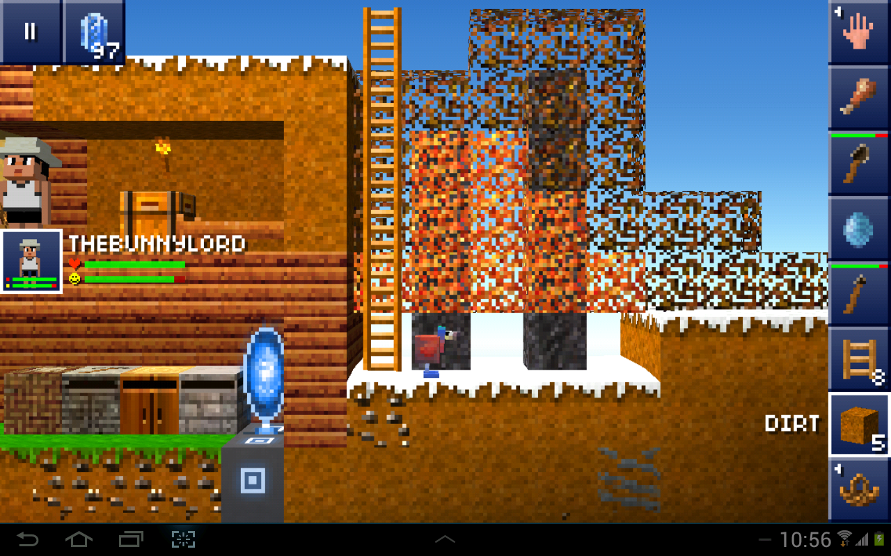 Помогите по игре BlockHeads!!!. Скриншот 1