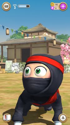 Clumsy Ninja - самое мимимишное тамагочи в App Store