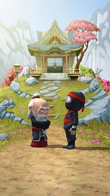 Clumsy Ninja - самое мимимишное тамагочи в App Store