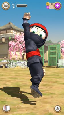 Clumsy Ninja - самое мимимишное тамагочи в App Store