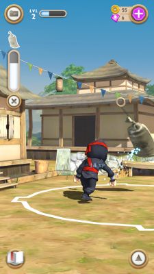 Clumsy Ninja - самое мимимишное тамагочи в App Store