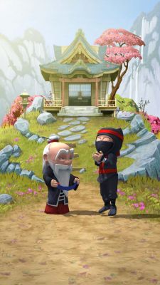Clumsy Ninja - самое мимимишное тамагочи в App Store