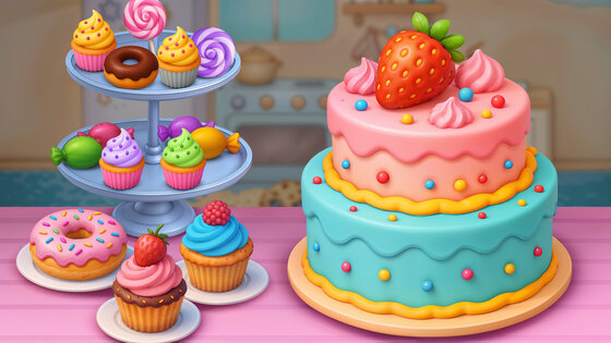 Cake Maker DIY Baking Games 4.8. Скриншот 8
