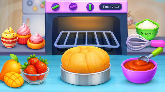 Cake Maker DIY Baking Games 4.8. Скриншот 10