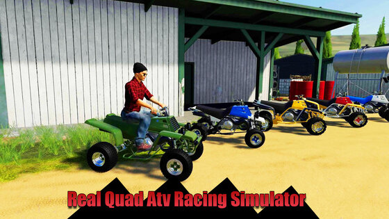 Real Quad Atv Racing Simulator 0.1.13. Скриншот 7