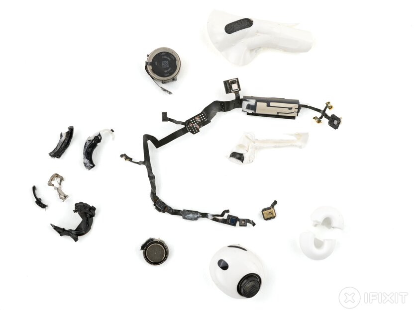 iFixit разобрала AirPods Pro 3: всё ещё «одноразовые» наушники
