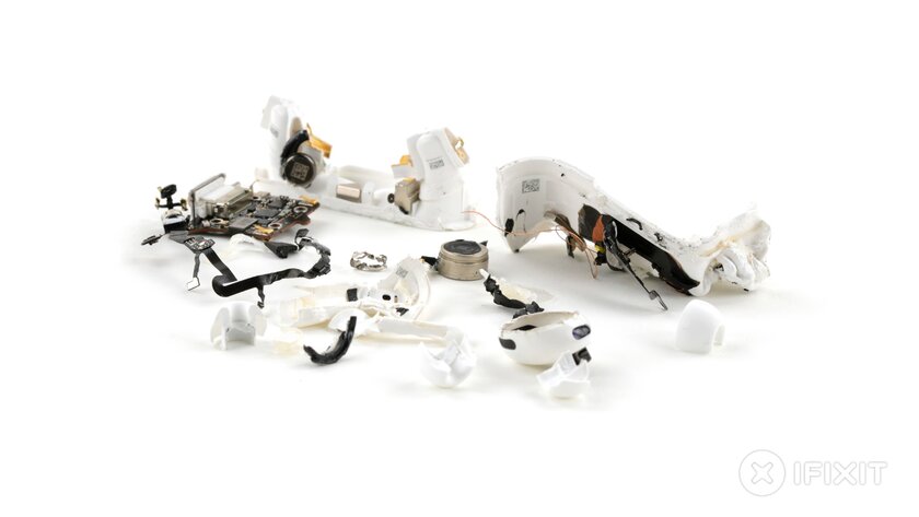 iFixit разобрала AirPods Pro 3: всё ещё «одноразовые» наушники