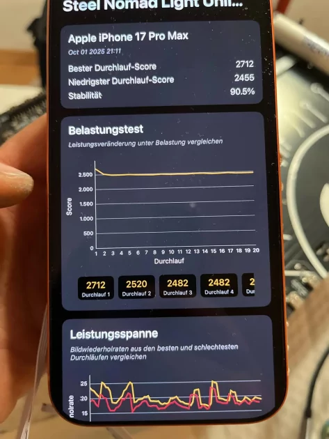 Энтузиаст разместил на iPhone 17 Pro Max радиаторы от M.2-накопителей: вот что это дало