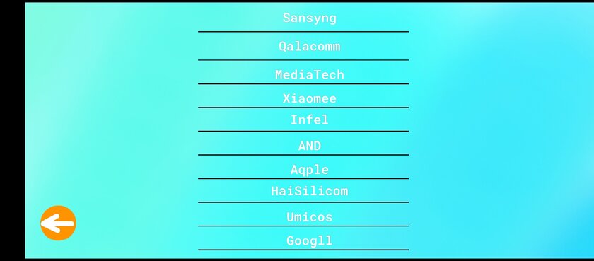 Меню настройки названий в CPU Creator Company 0.0.6