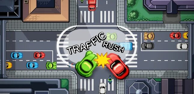 Игра Traffic rush. Скриншот 2