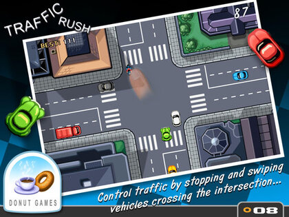Игра Traffic rush. Скриншот 4
